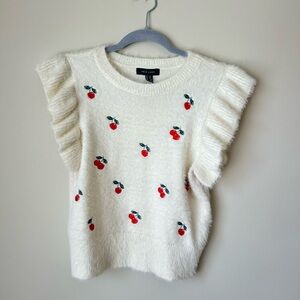 New Look Cream Knit Sweater Top